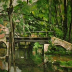 43. Cézanne, Bridge at Maincy, 1879